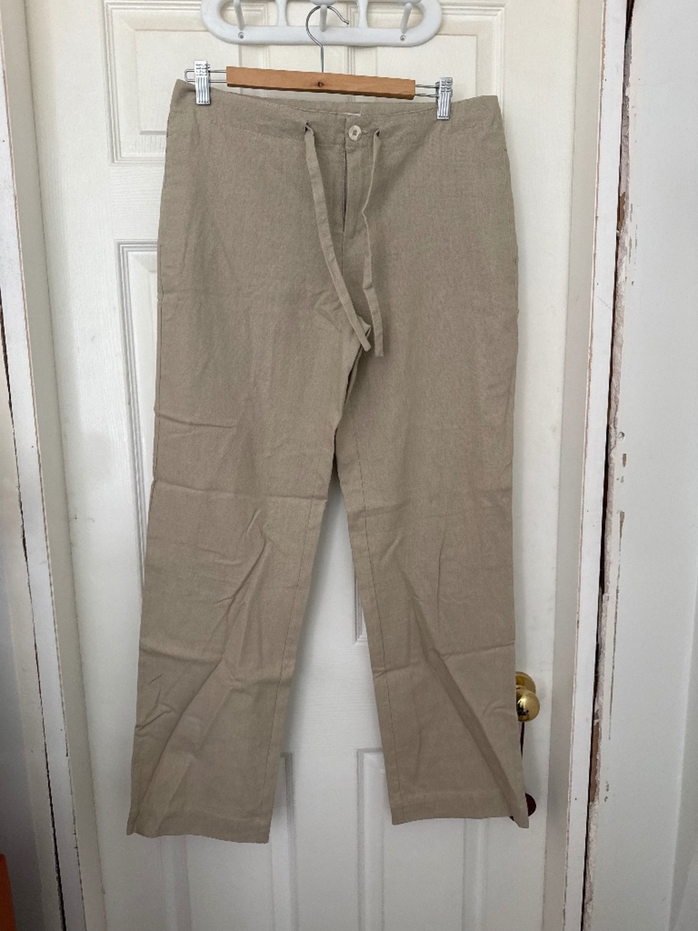 Liz Claiborne Linen-Cotton Blend Pants